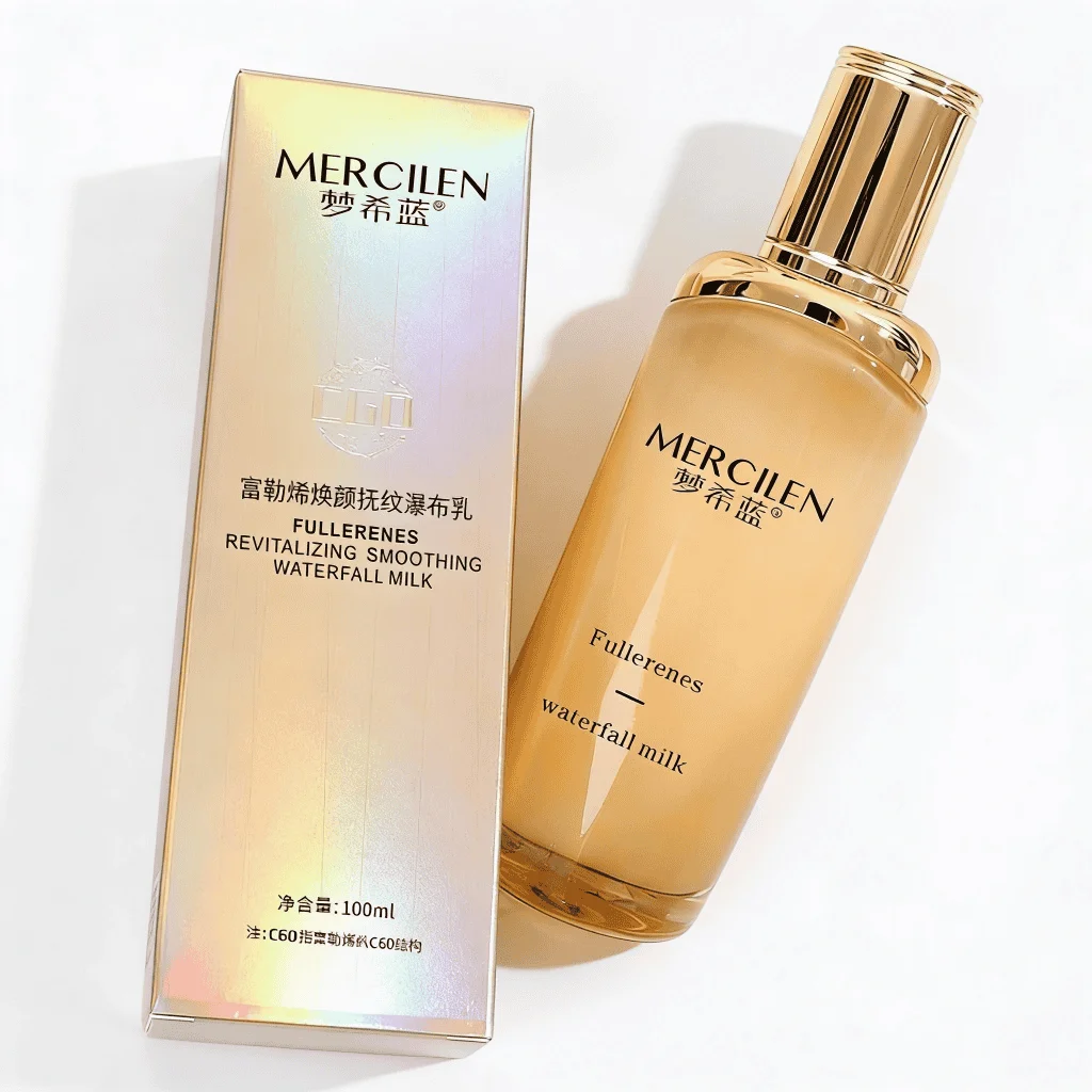 Lapte hidratant pentru față Mercilen cu Fullerenes, 100 ml