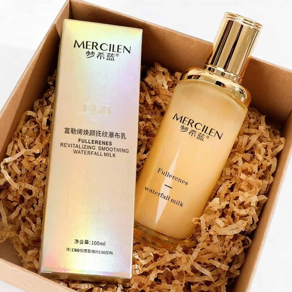 Lapte hidratant pentru față Mercilen cu Fullerenes, 100 ml - imagine 3