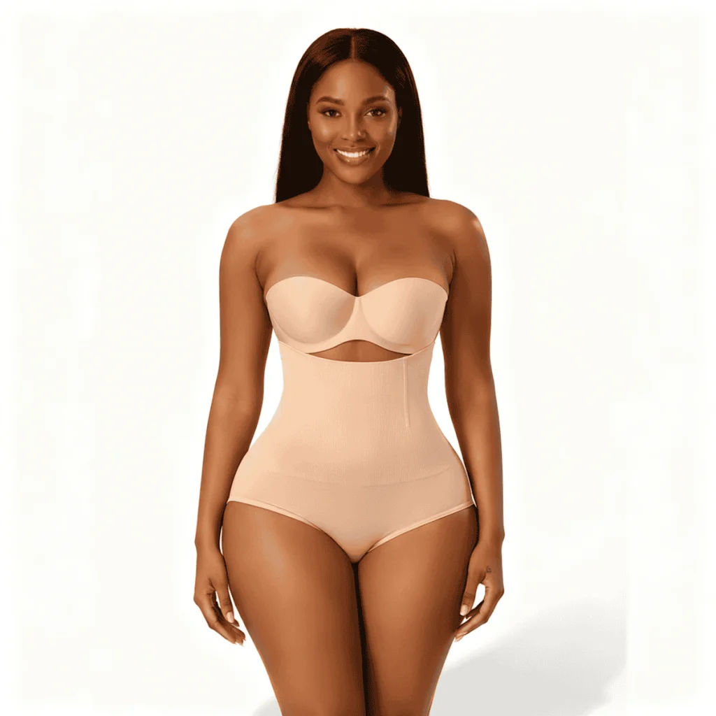 Lenjerie de corp modelatoare BodySlim cu talie înaltă - imagine 5