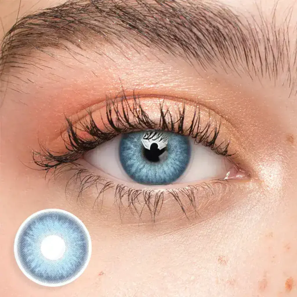 Accesoriu cosmetic colorat pentru ochi – 7 nuanțe, 2 buc - imagine 2