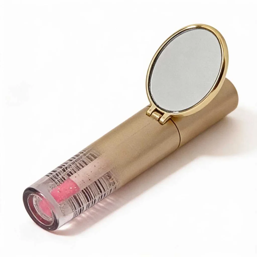 Lip Gloss Oil cu oglinda Gold Magic Color, 15 ml - imagine 3