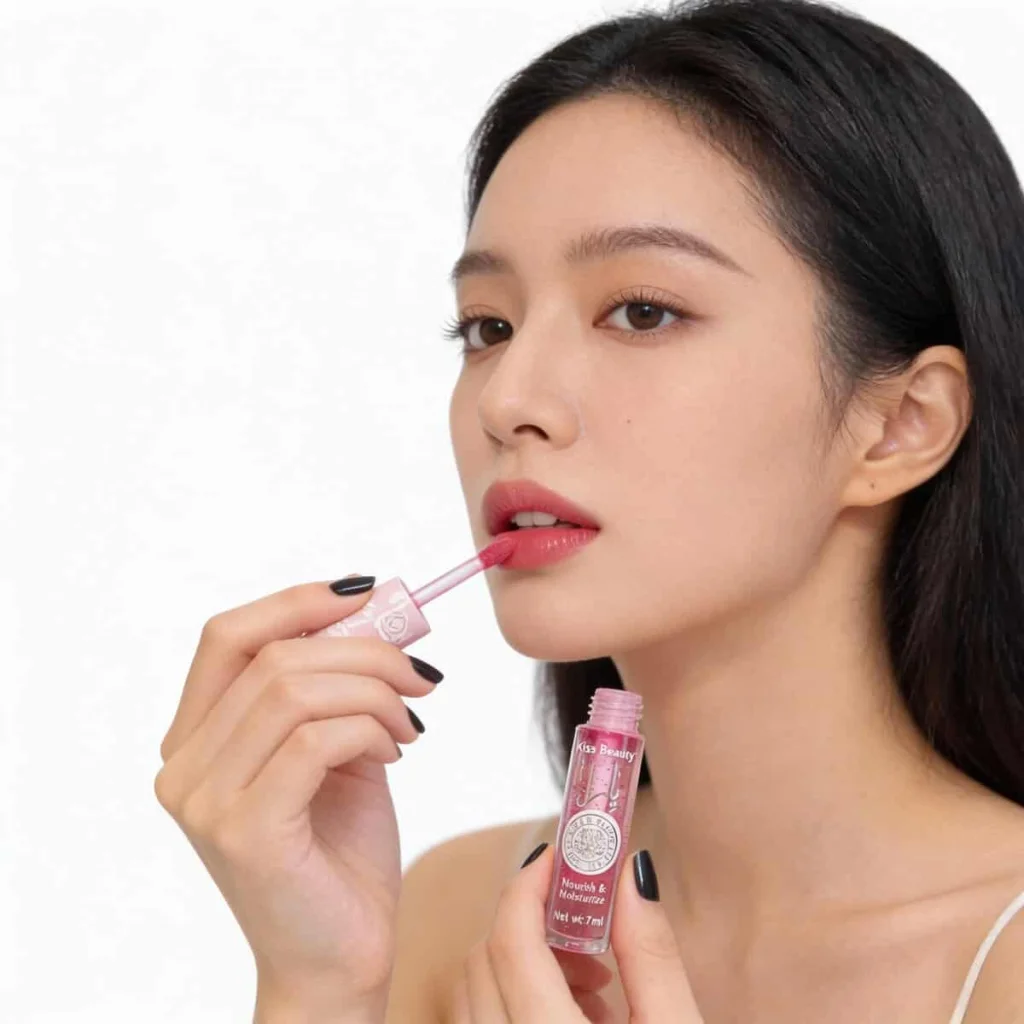 Lip Gloss hidratant 24k, Kiss Beauty - imagine 3