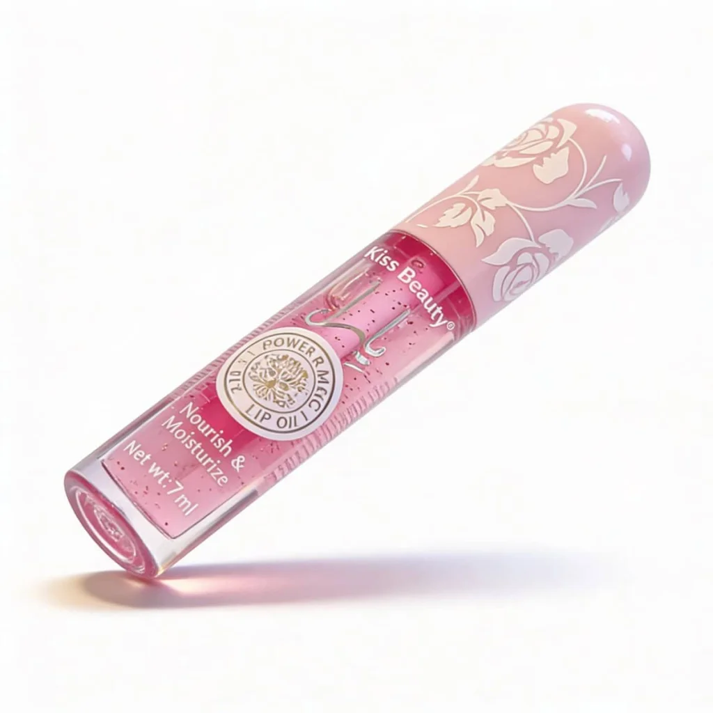 Lip Gloss hidratant 24k, Kiss Beauty - imagine 2