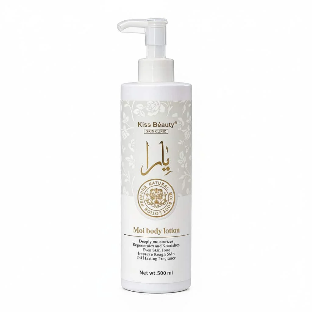 Loțiune de corp Moi, hidratare 24H, Kiss Beauty, 500 ml