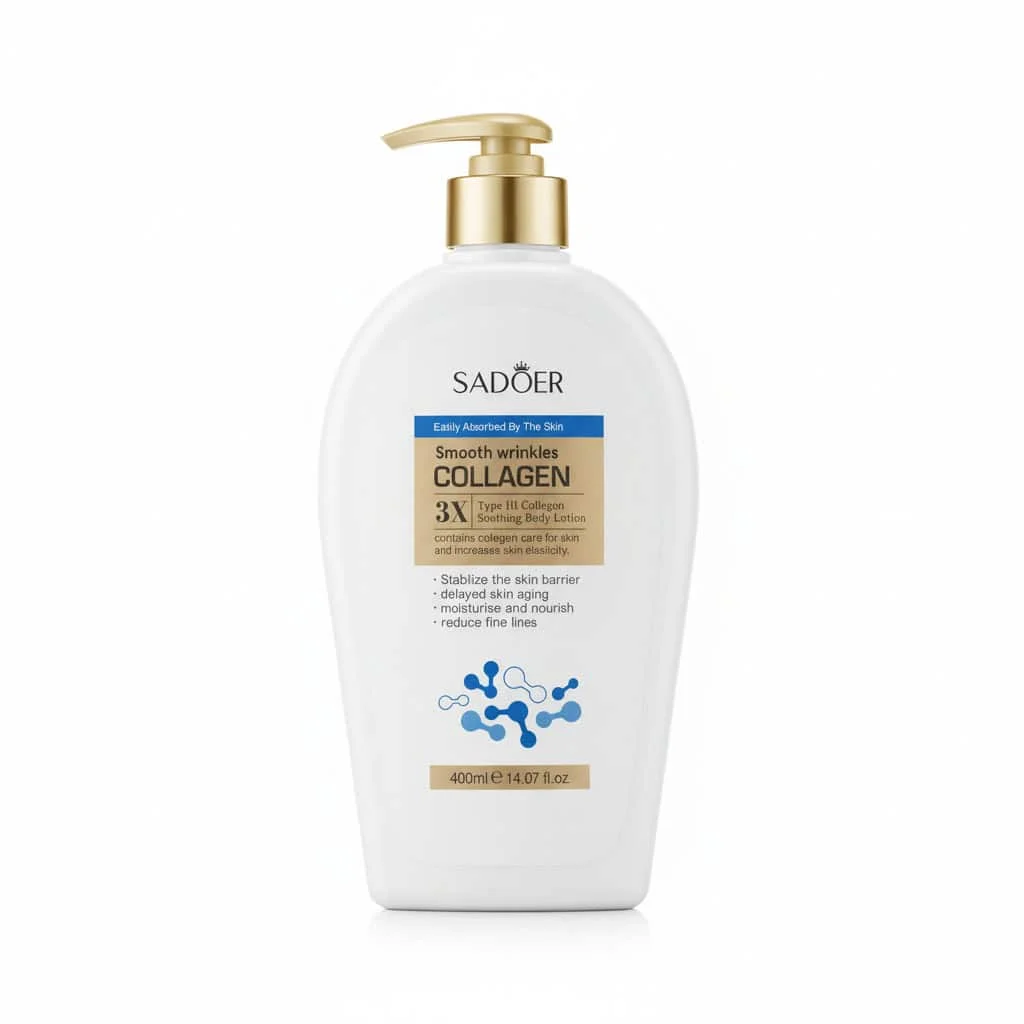 Lotiune de corp cu colagen, Sadoer, cantitate 400 ml