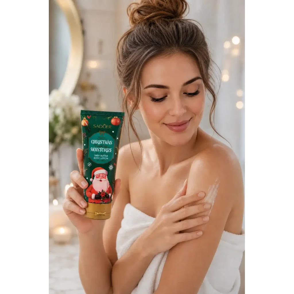 Lotiune de corp cu shea, editie de Craciun, 100g - imagine 8