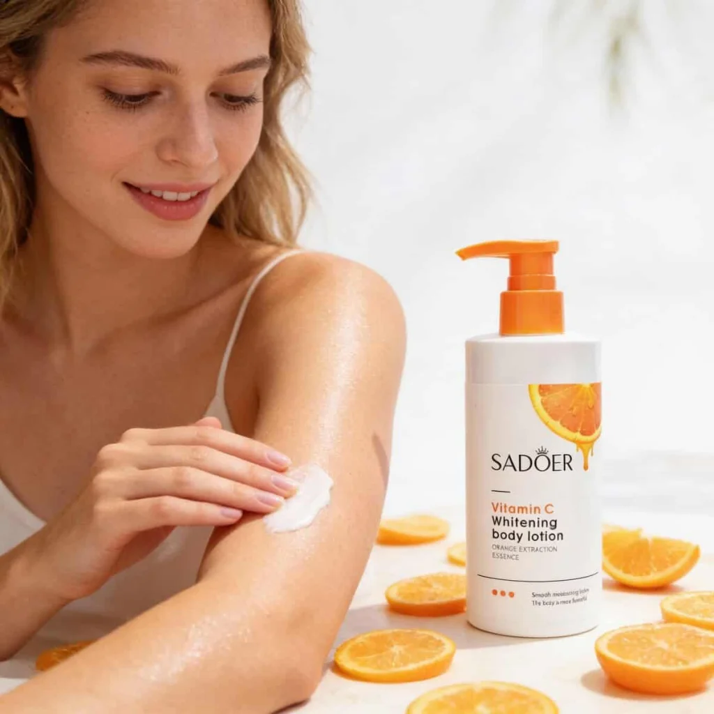 Lotiune de corp cu vitamina C, Sadoer, 250 g - imagine 2