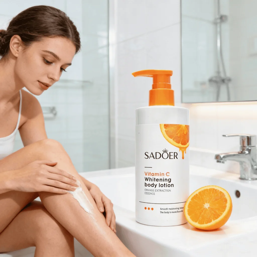 Lotiune de corp cu vitamina C, Sadoer, 250 g - imagine 4