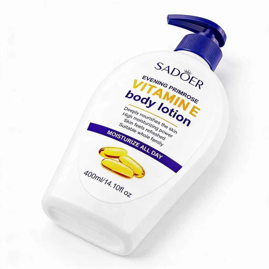 Lotiune de corp cu vitamina E, Sadoer, cantitate 400 ml - imagine 2