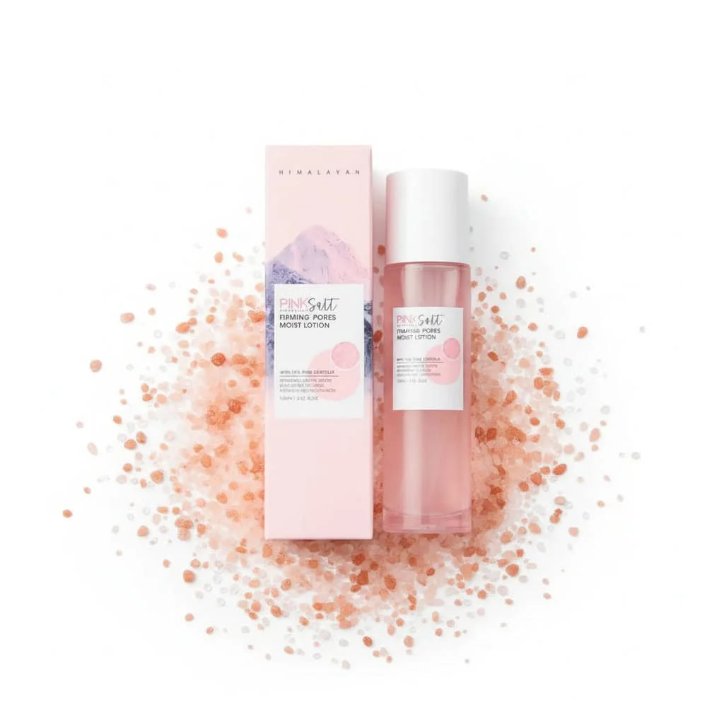 Loțiune de față cu sare roz de Himalaya pentru pori mai fini, 100 ml - imagine 2