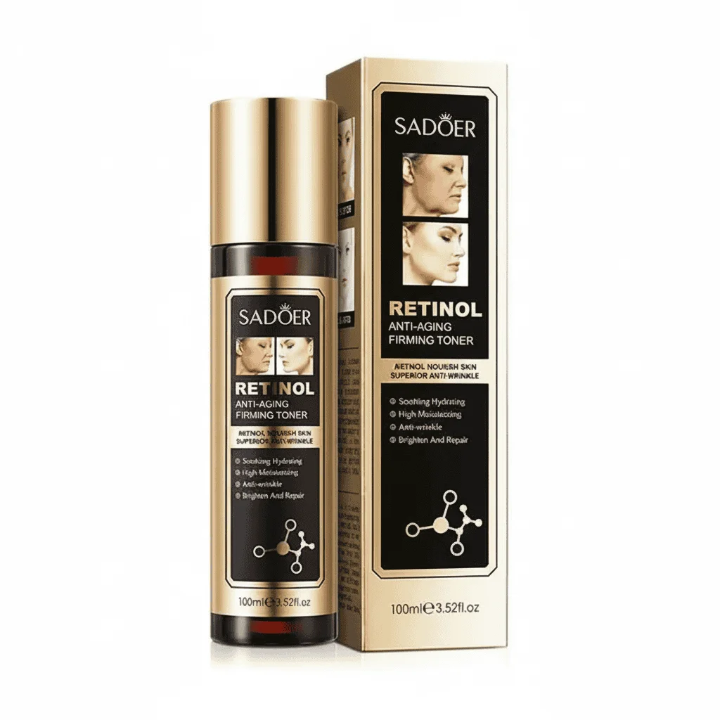 Loțiune facială anti-aging cu retinol, Sadoer, 100 ml