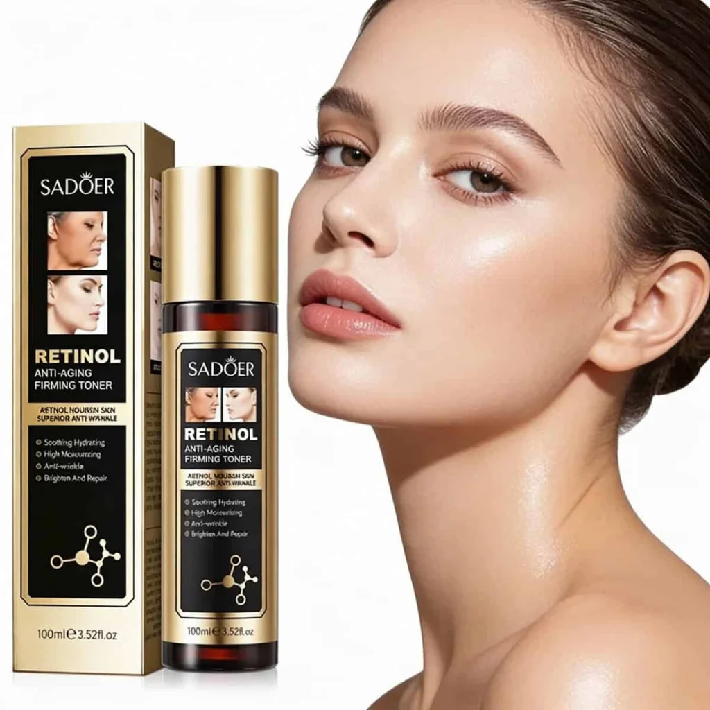 Loțiune facială anti-aging cu retinol, Sadoer, 100 ml - imagine 2