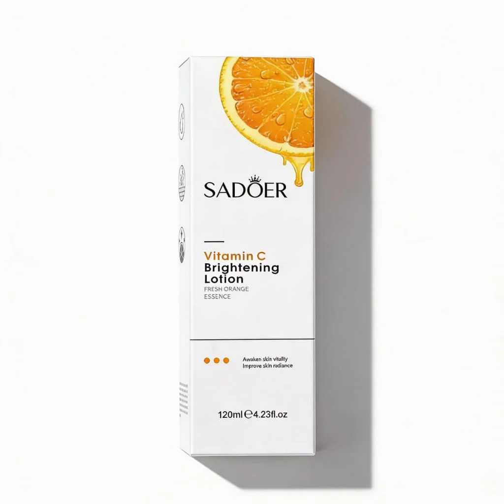 Loțiune iluminatoare cu vitamina C, Sadoer, 120 ml