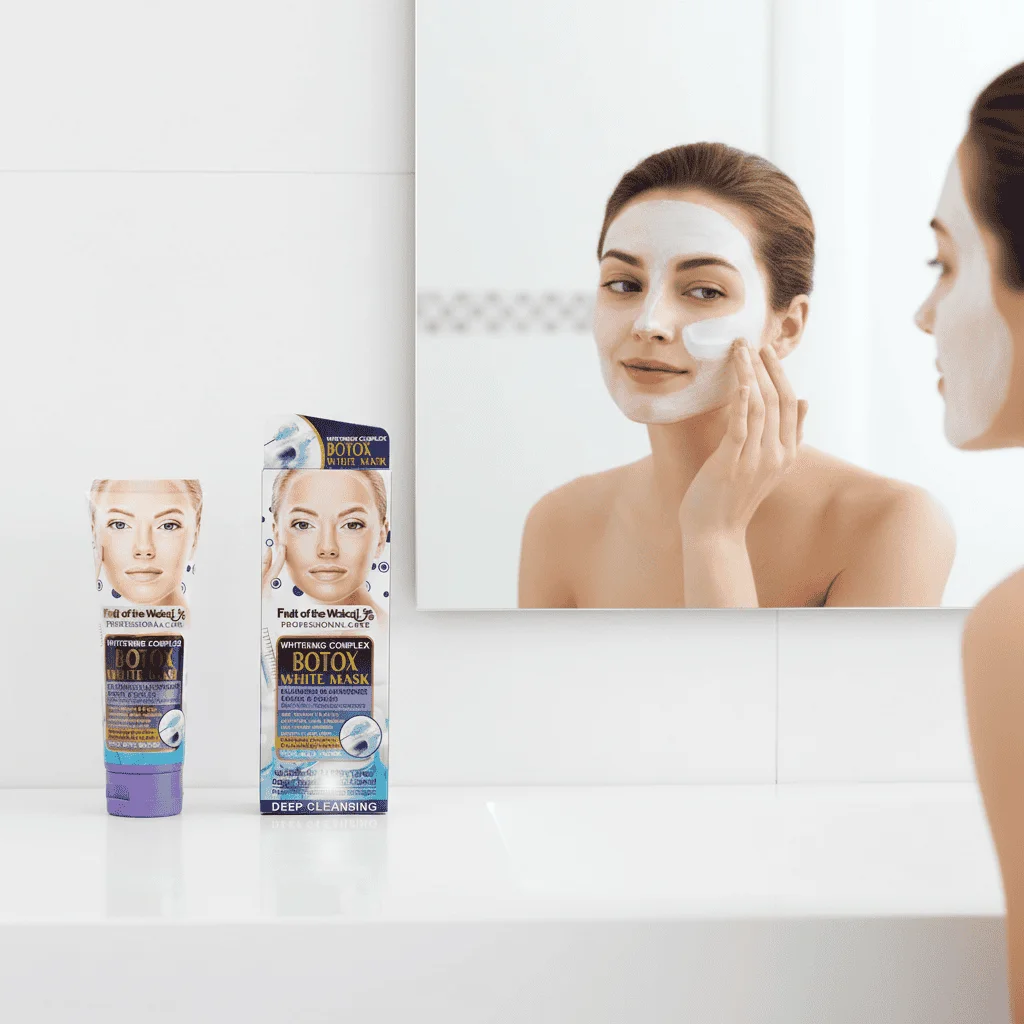 Mască Facială Albire pentru Curățare Profundă, 100g - imagine 3