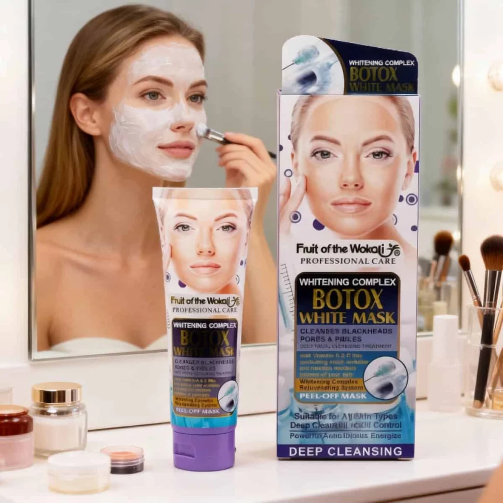 Mască Facială Albire pentru Curățare Profundă, 100g - imagine 2