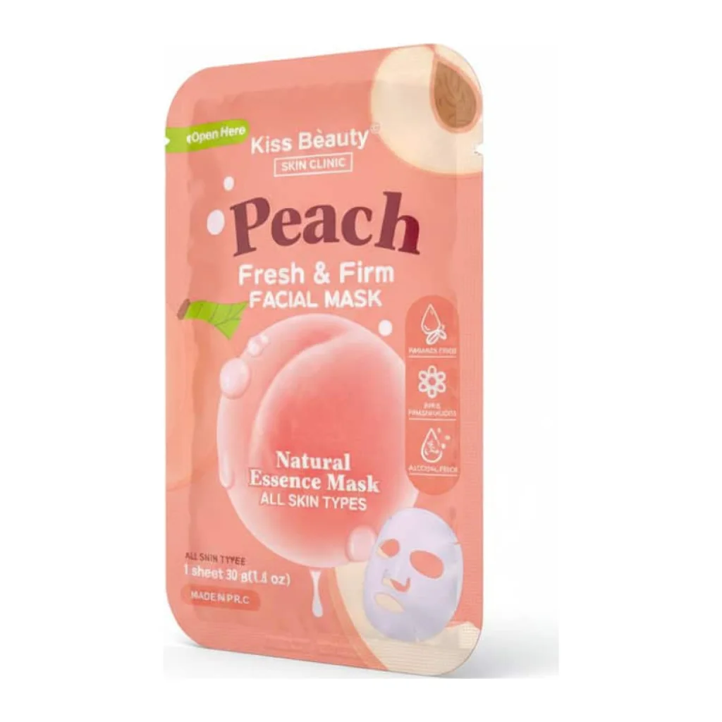 Masca de fat Kiss Beauty cu piersici - imagine 2