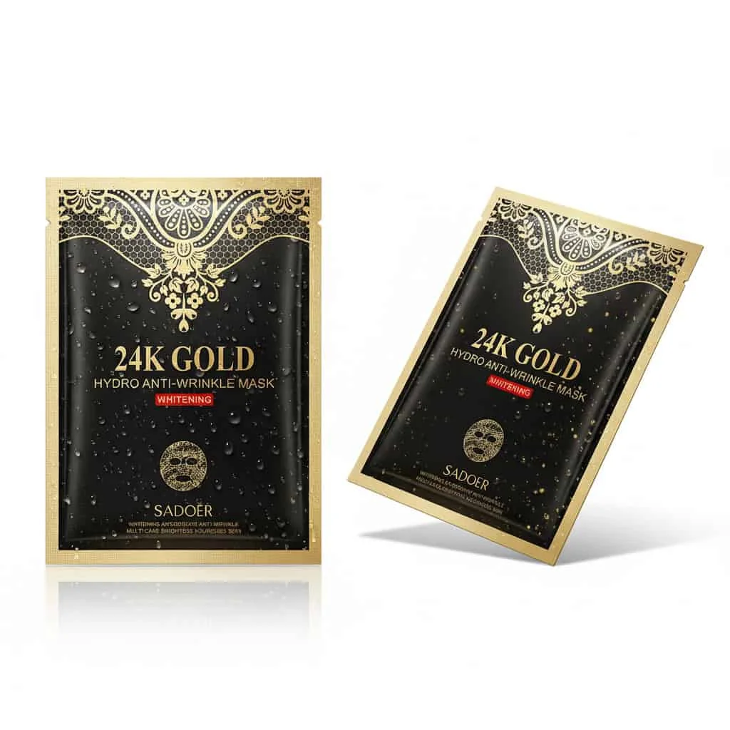 Masca de fata HYDRO GOLD, SADOER