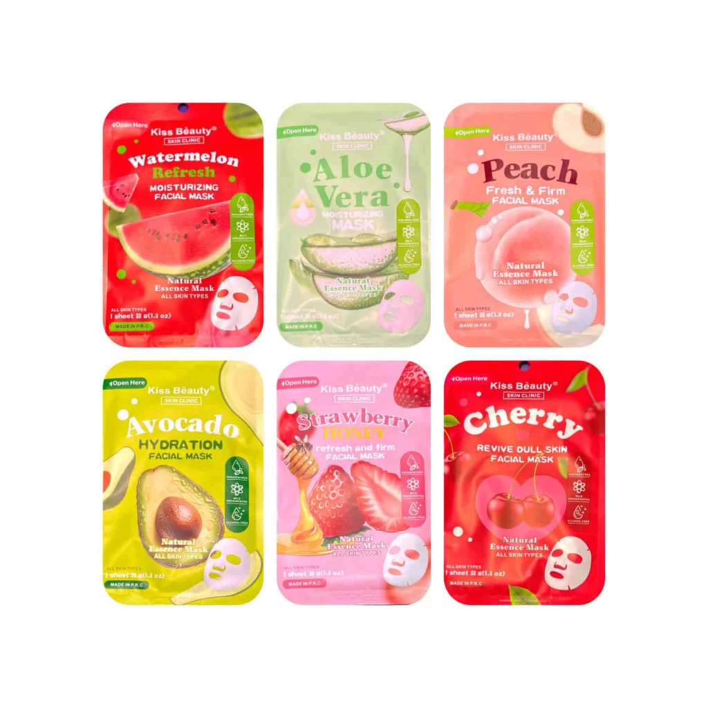 Masca de fata Kiss Beauty cu capsuni - imagine 3
