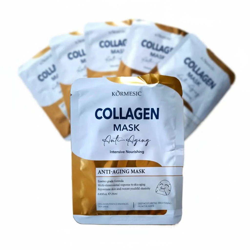 Masca de fata Kormesic, anti aging cu collagen - imagine 3