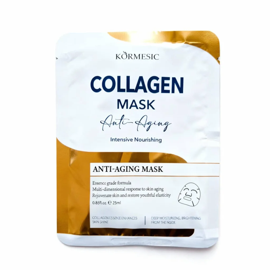 Masca de fata Kormesic, anti aging cu collagen