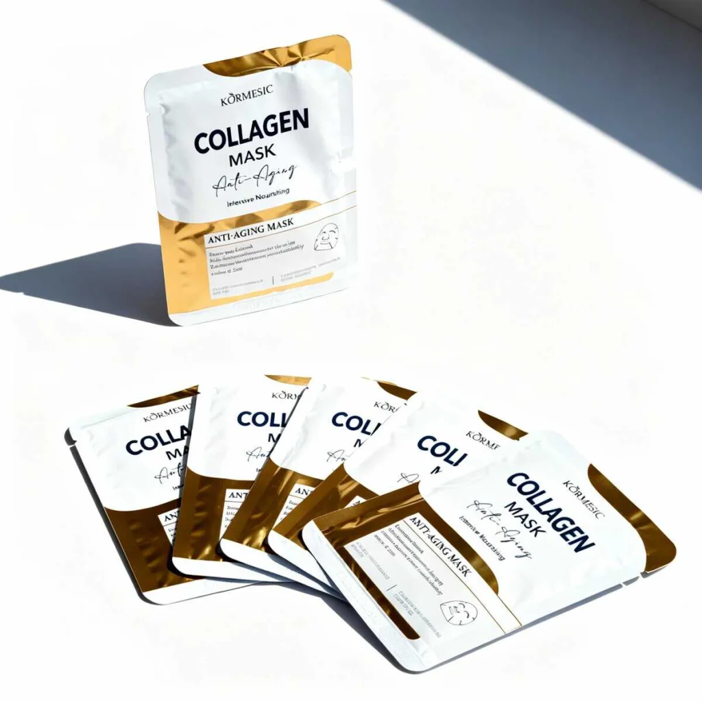Masca de fata Kormesic, anti aging cu collagen - imagine 2