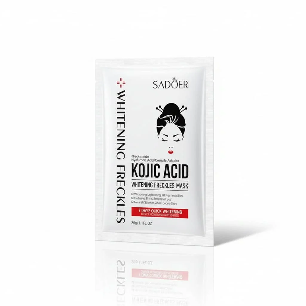 Masca de fata cu KOJIC Acid, SADOER - imagine 3