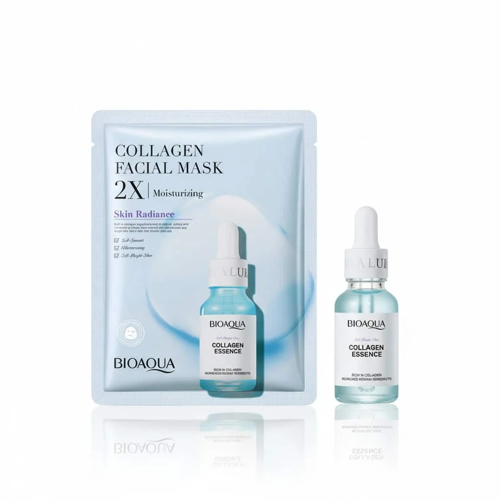 Masca de fata cu colagen pentru ten radiant - imagine 3