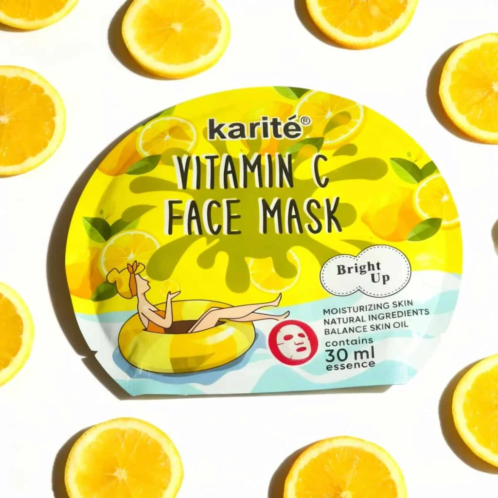 Masca de fata cu esenta de vitamina C - imagine 3
