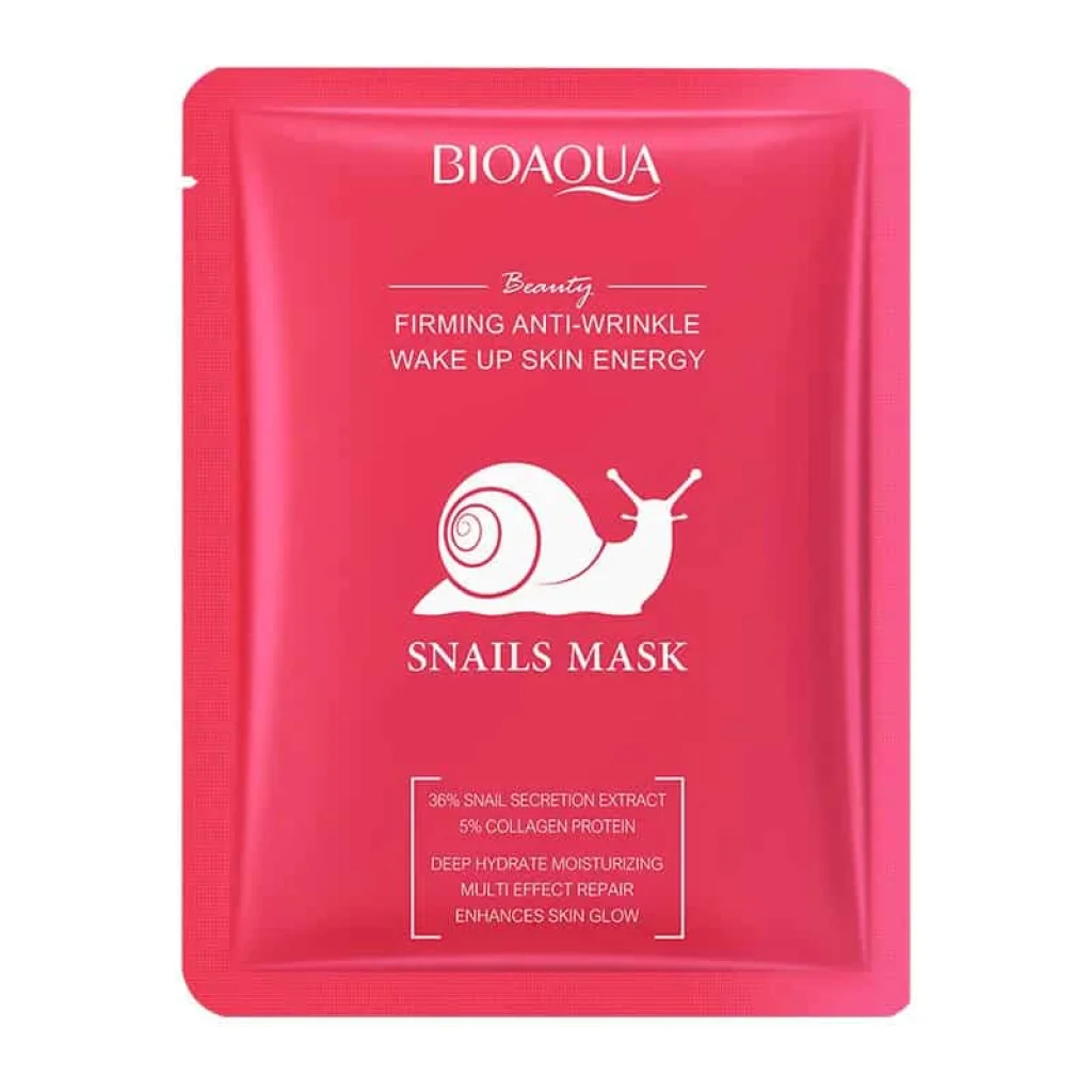 Masca de fata cu extract de melc, BIOAQUA