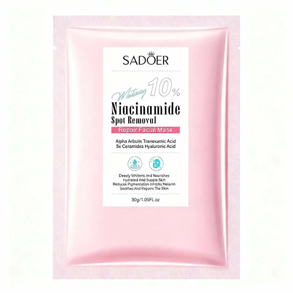 Masca de fata cu niacinamide, SADOER