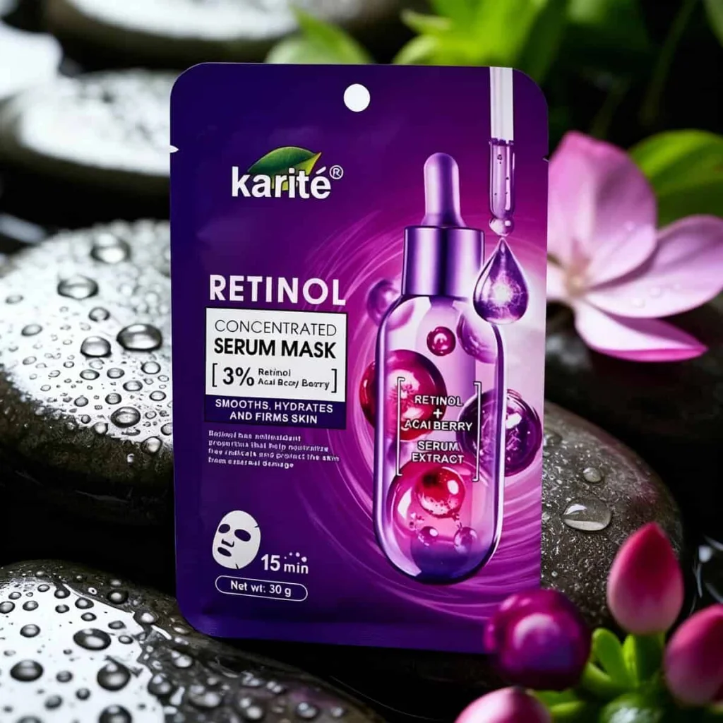 Masca de fata cu retinol - imagine 3