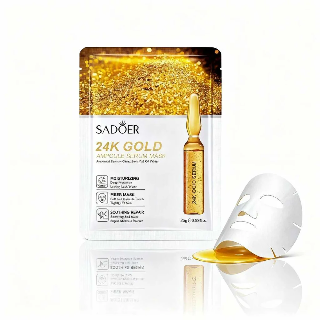 Masca de fata cu ser GOLD, SADOER