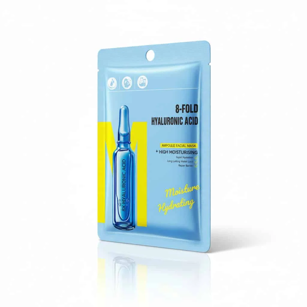 Masca de fata cu ser acid hialuronic, SADOER - imagine 2