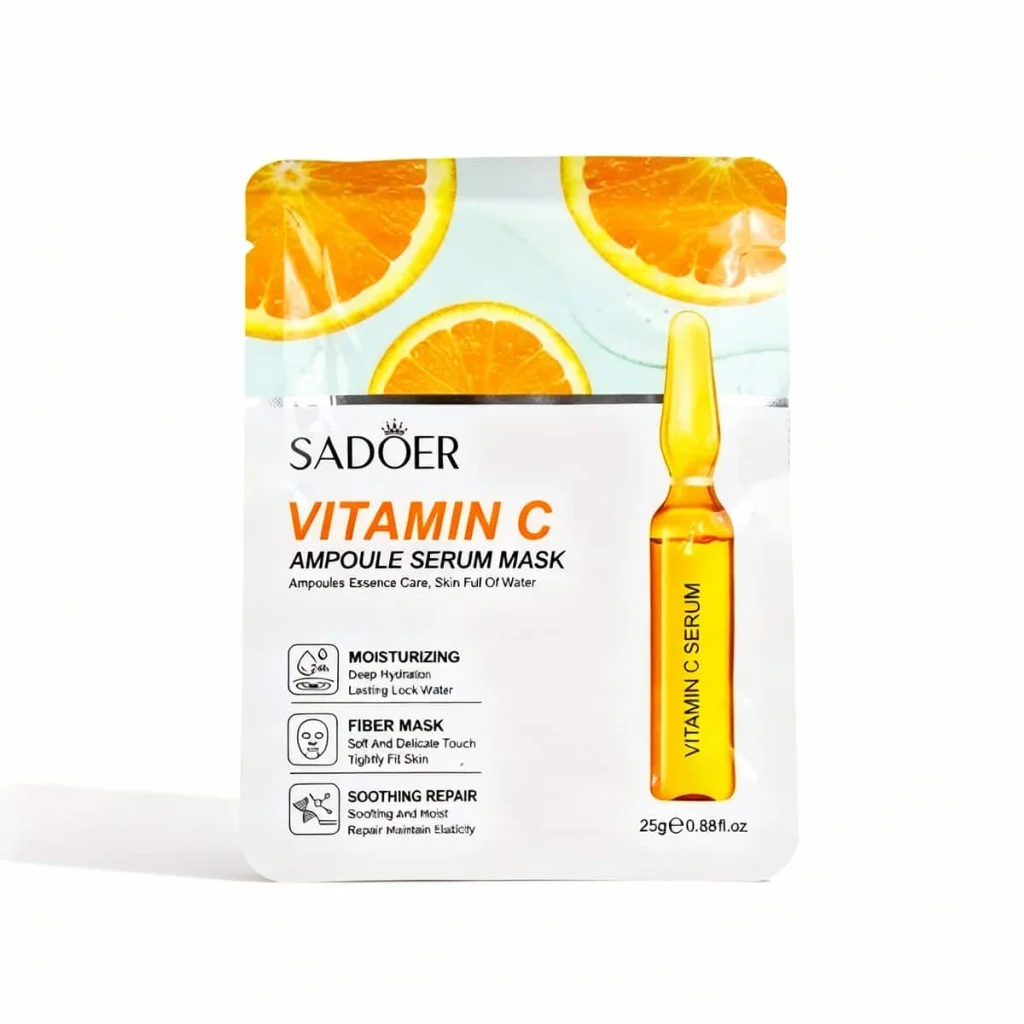 Masca de fata cu ser cu vitamina C, SADOER