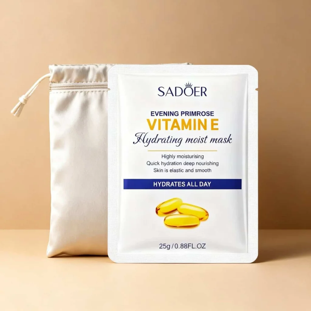 Masca de fata cu vitamina E, SADOER - imagine 3