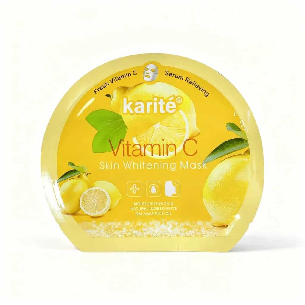 Masca de fata iluminatoare cu vitamina C, 1 bucată
