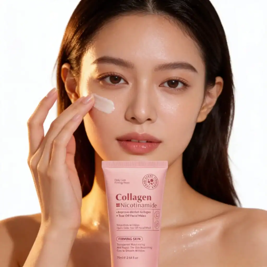 Mască de față peel off cu colagen si niacinamide, Sadoer, 75 ml - imagine 2
