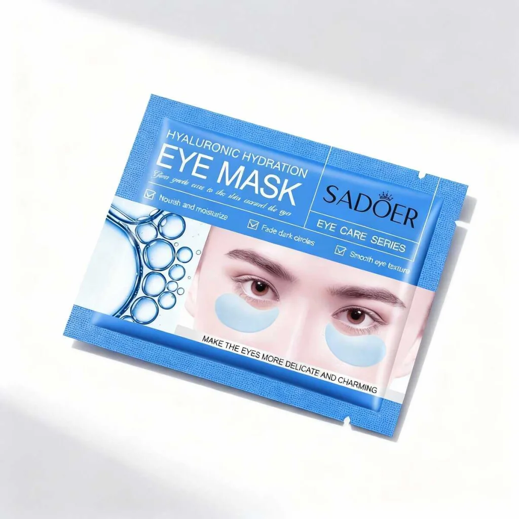 Masca de ochi cu acid hialuronic, SADOER, 7,5 g - imagine 3