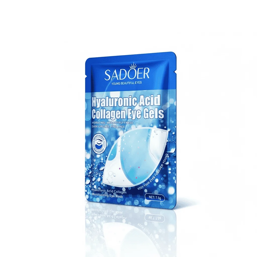 Masca de ochi tip gel cu colagen si acid hialuronic, Sadoer - imagine 2