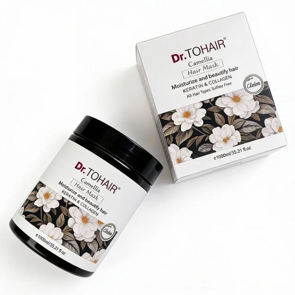 Masca de par, Dr. Tohair, Camellia, cantitate 1000 ml - imagine 3