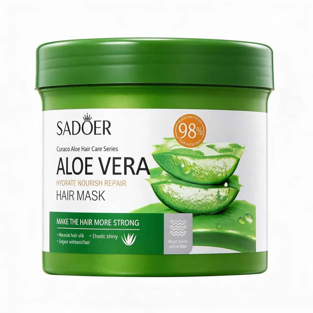 Masca de par cu aloe vera, Sadoer, cantitate 500g