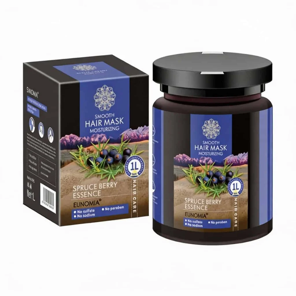Mască hidratantă pentru păr, Eunomia, 1000 ml