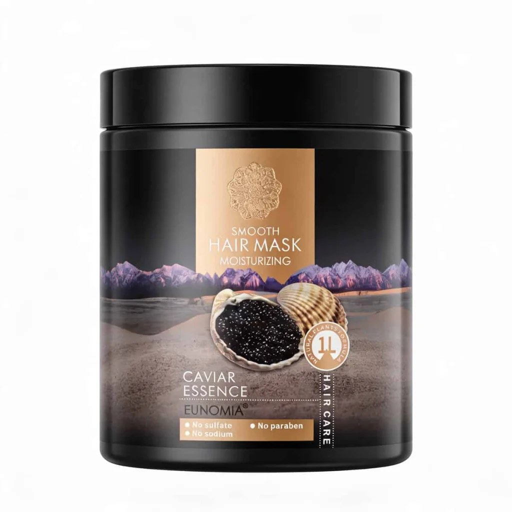 Mască de păr cu esență de caviar, EUNOMIA, 1000 ml