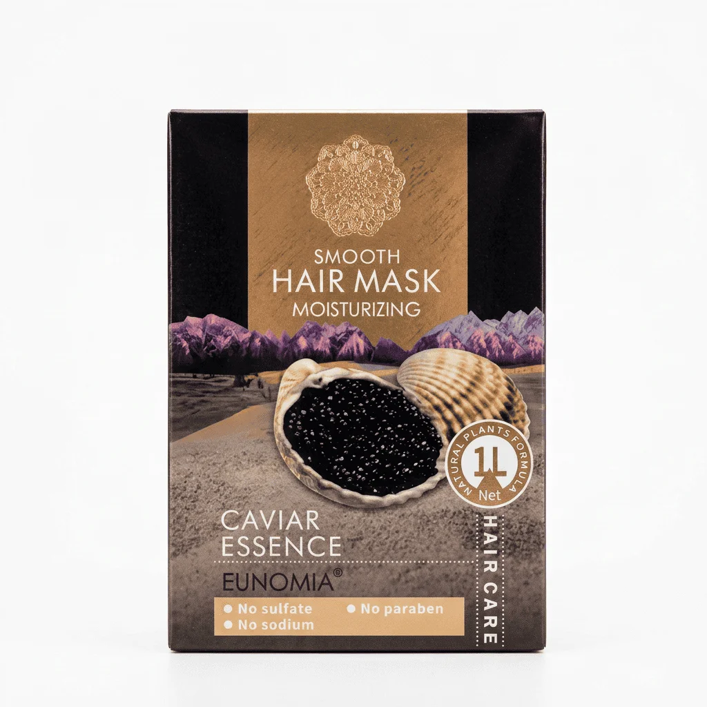 Mască de păr cu esență de caviar, EUNOMIA, 1000 ml - imagine 3