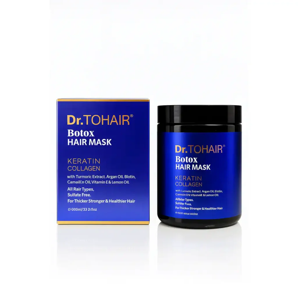 Masca de par cu etract de turmeric, Dr. Tohair, cantitate 1000 ml