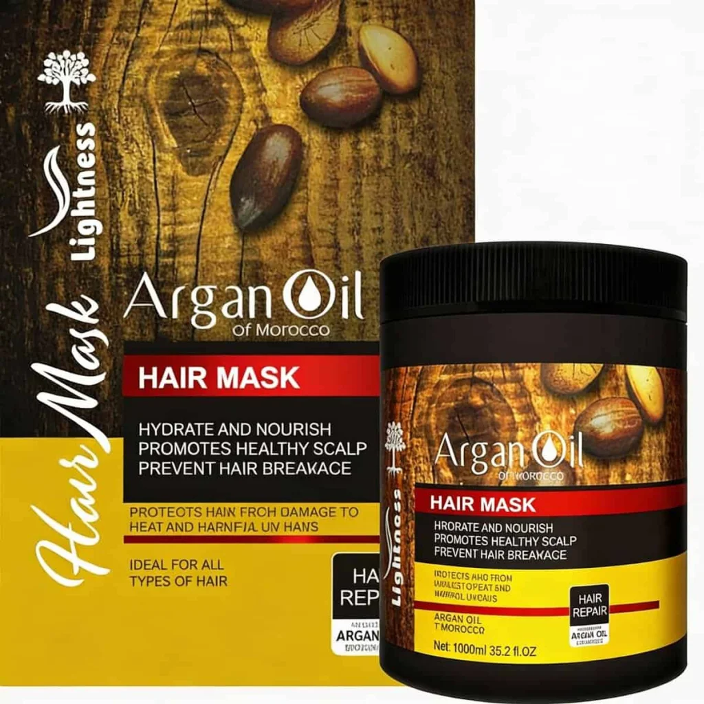 Masca de par cu ulei de argan, cantitate 1000 ml - imagine 3