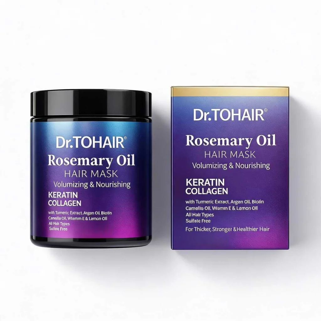 Masca de par cu ulei de rozmarin, Dr. Tohair, cantitate 1000 ml - imagine 3