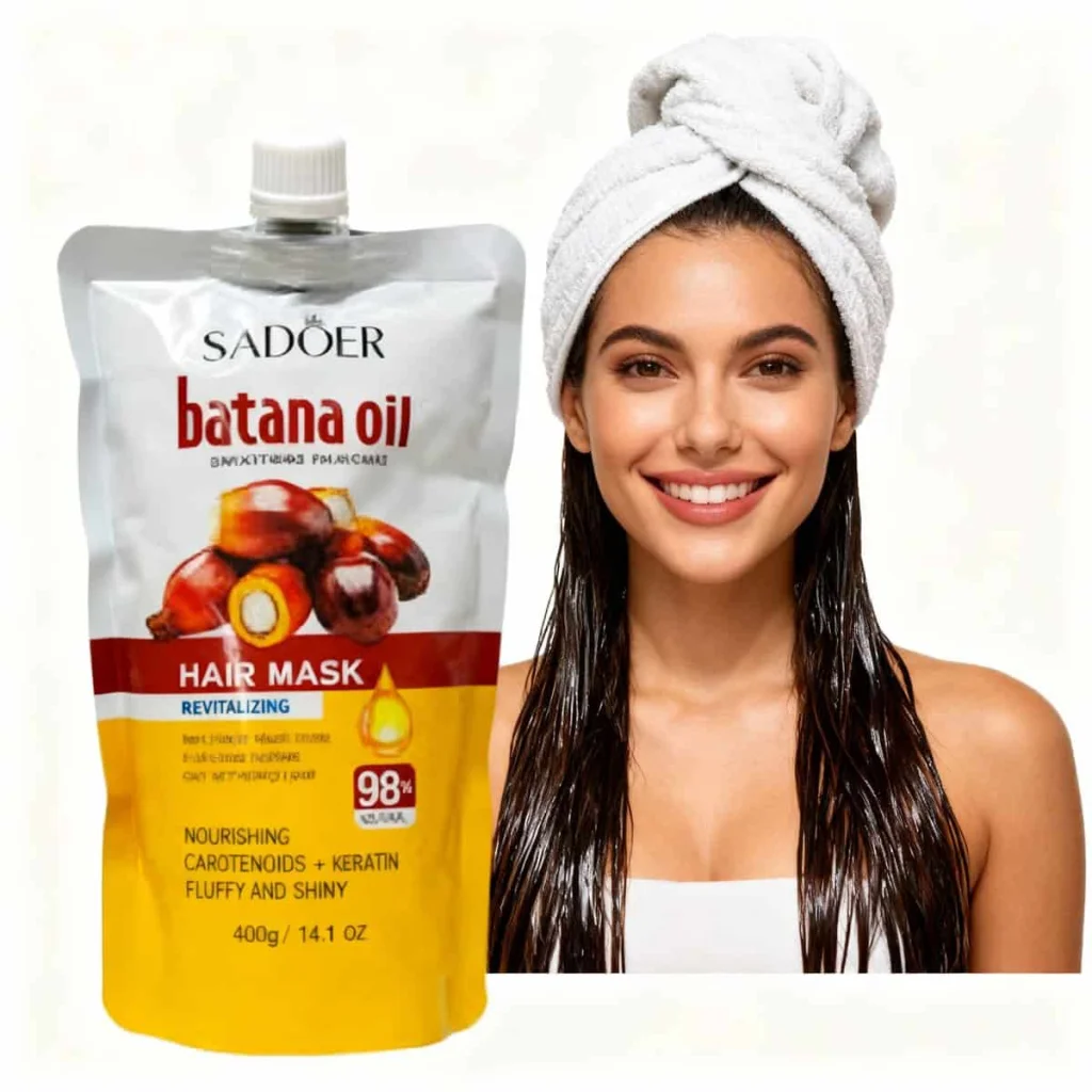 Mască de păr revitalizantă cu ulei de batana, 400g - imagine 3