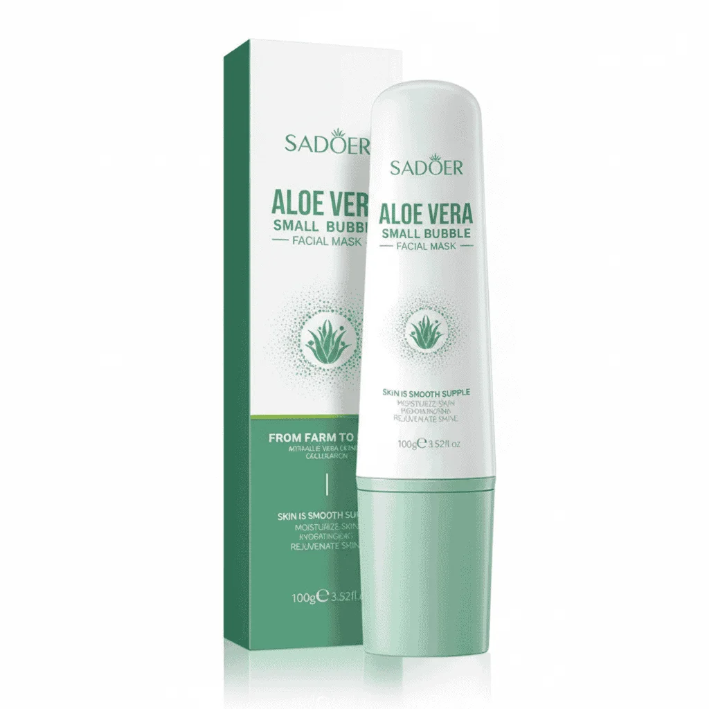 Masca hidratantă cu Aloe Vera pentru față, 100g