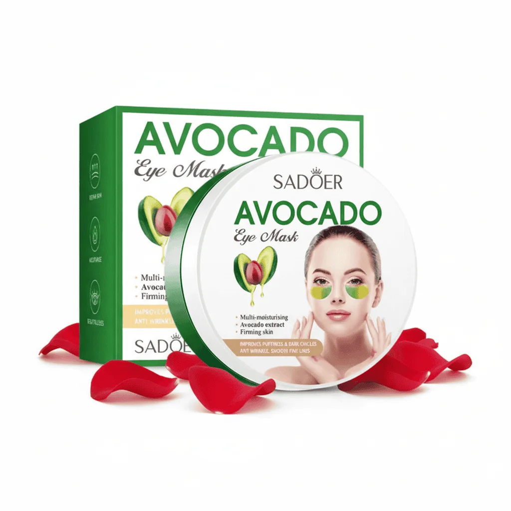 Masca pentru ochi cu extract de avocado, 60 buc - imagine 3